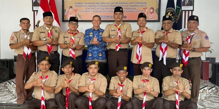 Pramuka Sebagai Sarana Pembinaan Karakter Warga Binaan Rutan Kelas II B Sawahlunto