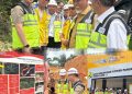 Tinjau Progres Fly Over Sitinjau Lauik oleh Gubernur dan Kemenko Infraswil