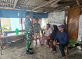 Satgas TMMD Kodim 0204/DS Jalin Silaturahmi dengan Warga Desa Tegal Sari Lewat Komsos