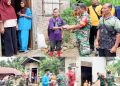 Program Jum’at Berkah Kodim 0308 Pariaman Bagikan 80 Paket Nasi Kotak di Batang Anai