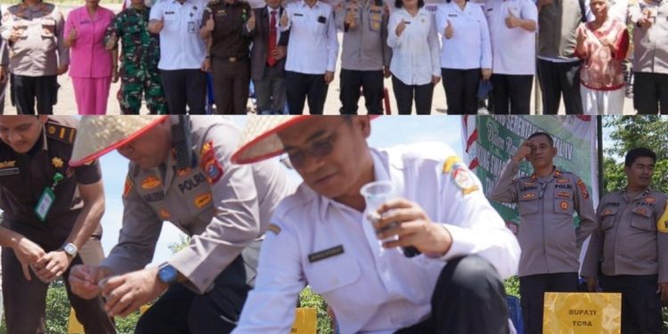 Polres Toba Tanam Jagung Serentak pada Kuartal IV Dukung Swasembada Pangan Nasional