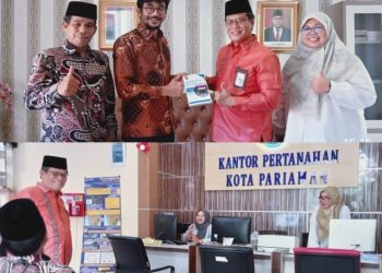 Sinergi Kakankemenag Kota Pariaman dan Kantor Pertanahan untuk Penerapan Zona Integritas