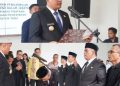 Bupati Toba Ucapkan Terima Kasih kepada Drs. Augus Sitorus yang Telah Berdedikasi sebagai Sekda Toba