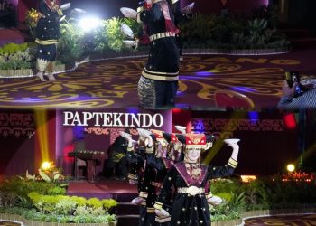 Pertunjukan Digital Dance Mapping Tradisional Minangkabau Perdana di Pulau Sumatera