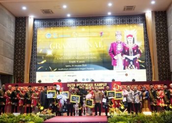 Jullyanda dan Salsabila Diterima sebagai Duta Informasi Kampus UNP 2025