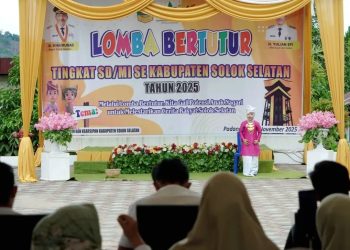 Lomba Bertutur Dinas Perpustakaan Solok Selatan Cetak Generasi Cinta Baca dan Budaya