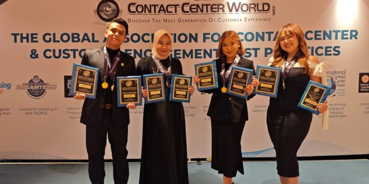 Dukungan Nyata PLN Icon Plus, Contact Center PLN 123 Raih Prestasi Global