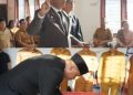 Pelantikan Paber Napitupulu sebagai Penjabat Sekda Kabupaten Toba oleh Bupati Toba