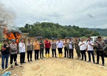 Operasi Gabungan di Solok Selatan Sukses Tertibkan Penambangan Emas Ilegal