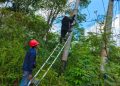 Tingkatkan Kualitas Koneksi Internet, Pemeliharaan Jaringan Fiber Optik di Kabupaten Solok