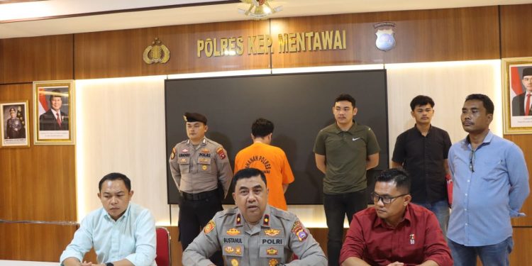 Kepolisian Mentawai Amankan Tersangka Judi Online dengan Satu Penahanan