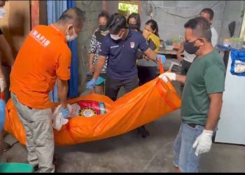 Penemuan Jenazah Pria di Tanjung Merah, Polisi Olah TKP dan Keluarga Terima Musibah