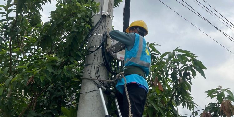 Perkuat Layanan Digital, Intensifkan Pemeliharaan Jaringan Fiber Optic di Naga Sakti, Pekanbaru