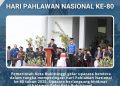 Peringatan Hari Pahlawan Nasional ke-80 di Bukittinggi