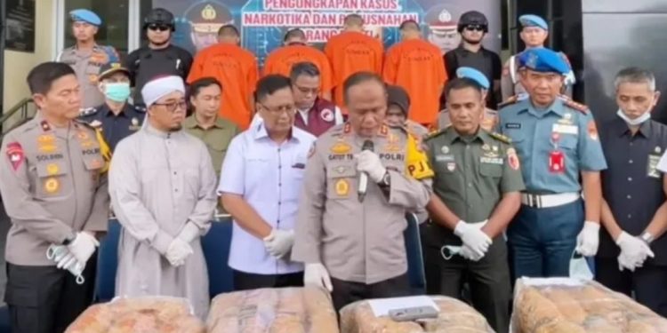 Polda Sumbar Ungkap 28 Kasus Narkoba dalam 45 Hari dengan 36 Tersangka