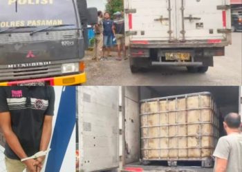 Kelangkaan Solar Berlanjut di Pasaman, Polisi Menyita Satu Mobil Box