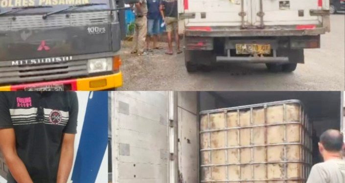 Kelangkaan Solar Berlanjut di Pasaman, Polisi Menyita Satu Mobil Box