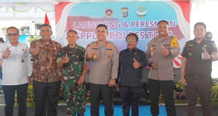 Kapolda Sumut Resmikan SPPG Perdana di Toba untuk Program Makan Bergizi Gratis
