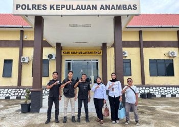 Penguatan Infrastruktur Pengamanan Digital Kepulauan, Kunjungan PLN Icon Plus ke Polres Anambas