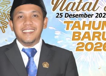 Anggota DPRD Kabupaten Kepulauan Sula Fraksi Partai Demokrat Ucapkan Selamat Natal 2025 dan Tahun Baru 2026