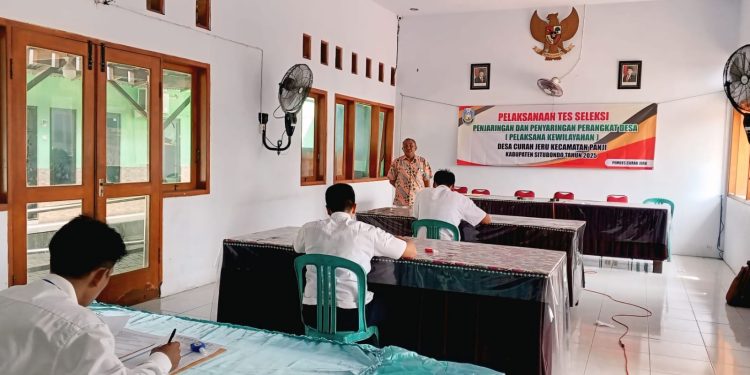 Isi Kekosongan Perangkat Desa, Curahjeru Laksanakan Penjaringan dan Seleksi Terbuka