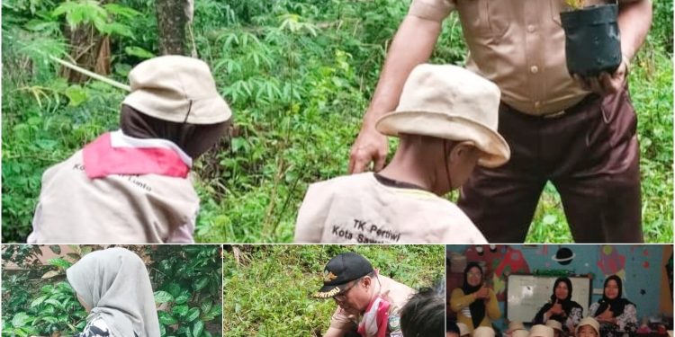 Bermain Kreatif di TK Pertiwi 1 Sawahlunto untuk Anak Berwawasan Lingkungan