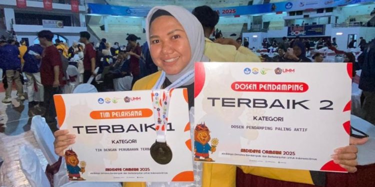 UPKK UNP Dapatkan Dua Penghargaan di Penutupan Abdidaya 2025 Universitas Muhammadiyah Malang