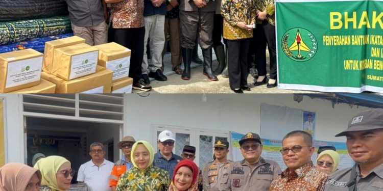 Ikatan Adhyaksa Dharmakarini Salurkan Bantuan Bencana di Sumbar