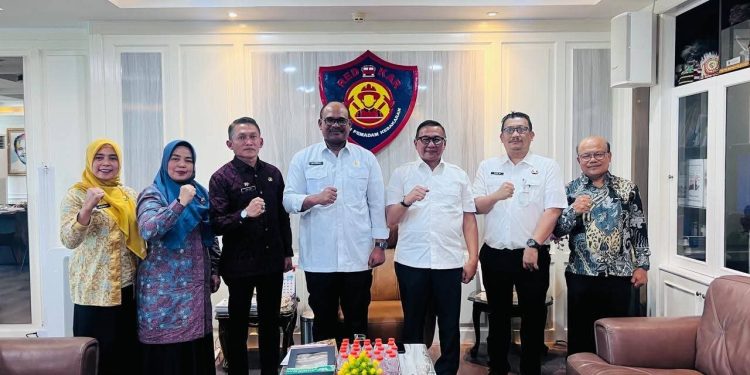 Wako Ramlan Ajukan Percepatan Penetapan Batas Wilayah dan Bantuan Sarpras Damkar ke Dirjen Kemendagri