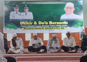 Pisah Sambut Tahun 2025-2026, Pemda Sula Gelar Dzikir dan Doa Bersama di Masjid Raya