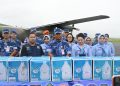 Lanud RSA Natuna Kirim 6,4 Ton Bantuan untuk Korban Bencana di Sumatera