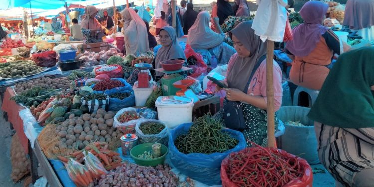 Harga Cabai Rawit di Pasar Sawahlunto Masih Tinggi di Awal Tahun