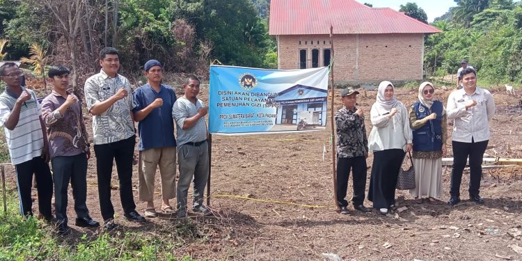 Peletakan Batu Pertama Dapur Tiga T Di Sungai Pisang Dilaksanakan