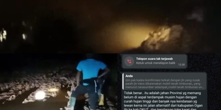 Diduga Rangkap Jabatan, Kades Tanahbang Ilir Jadi PK Keamanan Proyek Jembatan