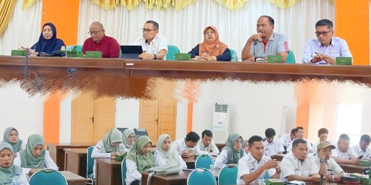 Rakor Perdana Dinas Sosial Kabupaten Agam Perkuat Sinergi dengan Pendamping PKH