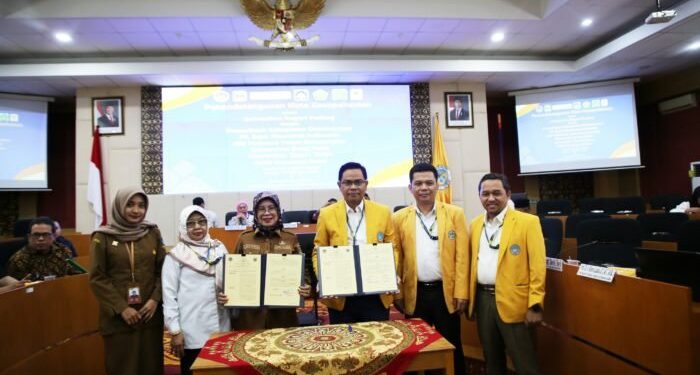 UNP Menjadi Tuan Rumah Penandatanganan MoU Strategis Bersama Enam Lembaga Mitra