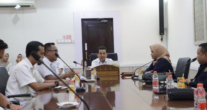 Pj Sekda Muba Terima Kunjungan PWI dan Siap Dukung Hari Pers Nasional