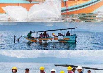 Jaga Kelestarian Danau Kerinci, Bupati dan Perusahaan Tebar Ribuan Ikan Endemik