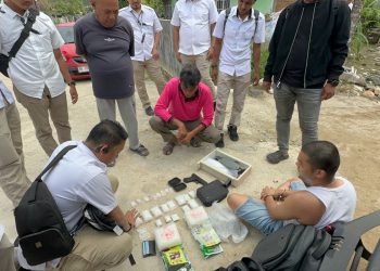 Pengedar Sabu Ditangkap di Padang BNNP Sumbar Sita 2,8 Kilogram Barang Bukti