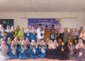 Penutupan pertemuan bulanan pengurus PKK desa dan tausyiah menyambut Ramadan 1447 H