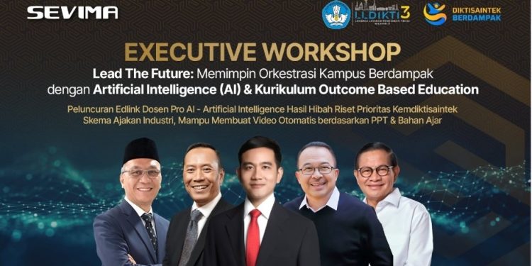 Bersama Wakil Presiden dan Pakar, Luncurkan Solusi Administrasi Kampus Berbasis AI